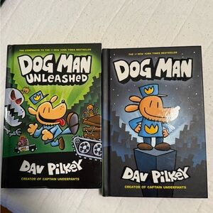 2 Dog Man books